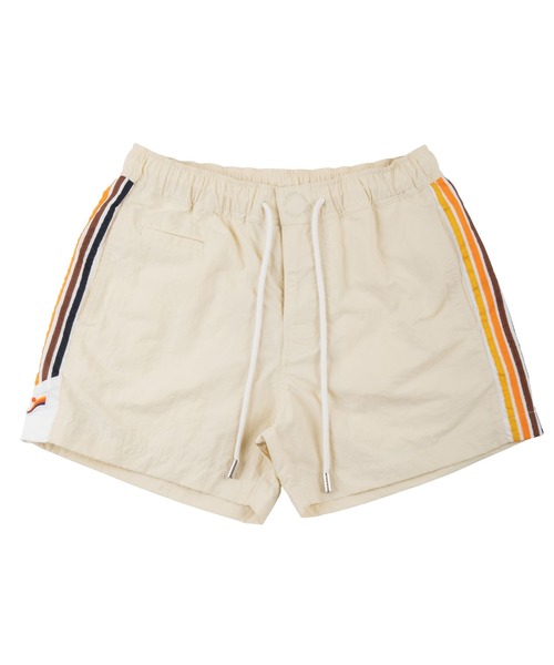 SUNS by #Re:room(サンズバイリルーム)の「4カラーラインボードショーツ(水着・メンズ・クリーム/ブラック・SMALL/MEDIUM/LARGE)」の4枚目の写真