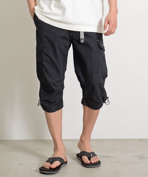 OUTDOOR PRODUCTS(アウトドアプロダクツ)の「『OUTDOOR/アウトドア』TCウェザークライミングカーゴ7分パンツ(カーゴパンツ・メンズ・チャコールグレー/ブラック/カーキ/ベージュ/オリーブ/ブルー・L/XL/M)」の2枚目の写真