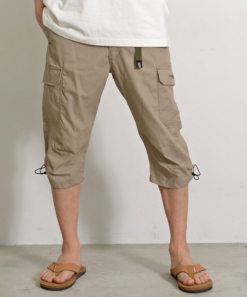 OUTDOOR PRODUCTS(アウトドアプロダクツ)の「『OUTDOOR/アウトドア』TCウェザークライミングカーゴ7分パンツ(カーゴパンツ・メンズ・チャコールグレー/ブラック/カーキ/ベージュ/オリーブ/ブルー・L/XL/M)」の16枚目の写真