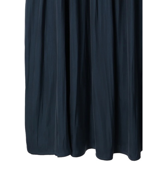 AMERICAN HOLIC（アメリカンホリック）の「異素材ギャザーワンピース（ワンピース・レディース・チャコールグレー/ネイビー・M/L）」の11枚目の写真