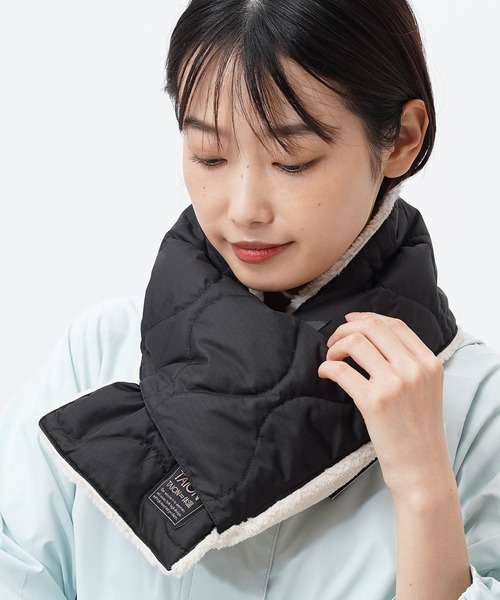 TAION（タイオン）の「TAION / タイオン ミリタリー リバーシブル ダウンスカーフ ダウンマフラー TAION R201ML 1 YGG（マフラー・レディース・その他1/その他3/その他4/その他2/その他5・FREE）」の18枚目の写真