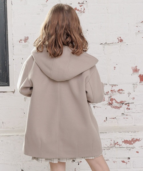 GLOBAL WORK（グローバルワーク）の「ウーリーテックフードコート/193415（その他アウター・キッズ・ホワイト系その他/ベージュ・100cm/110cm/120cm/130cm/140cm/150cm/160cm）」の19枚目の写真