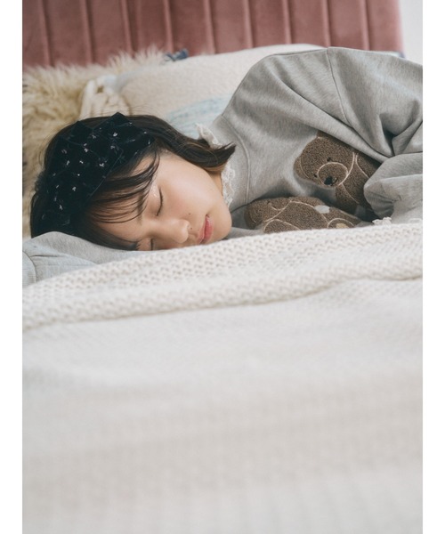 merry jenny（メリージェニー）の「mocomoco bearスウェット（スウェット・レディース・オフホワイト/グレー/レッド・FREE）」の9枚目の写真