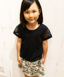 CIAOPANIC TYPY | KIDS メッシュスリーブTシャツ(Tシャツ/カットソー)