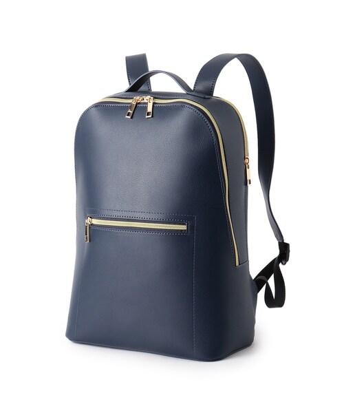 grove（グローブ）の「◆【軽量／A4】フェイクレザー2層リュック（バックパック/リュック・レディース・ブラック/サンドベージュ/ライトグレー/ネイビー系5・00）」の10枚目の写真