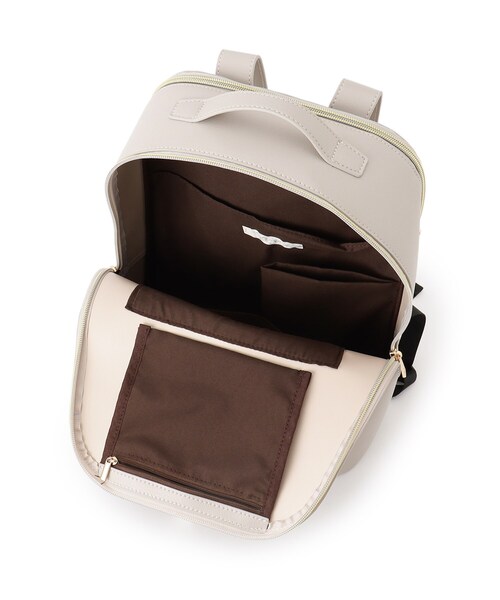 grove（グローブ）の「◆【軽量／A4】フェイクレザー2層リュック（バックパック/リュック・レディース・ブラック/サンドベージュ/ライトグレー/ネイビー系5・00）」の19枚目の写真