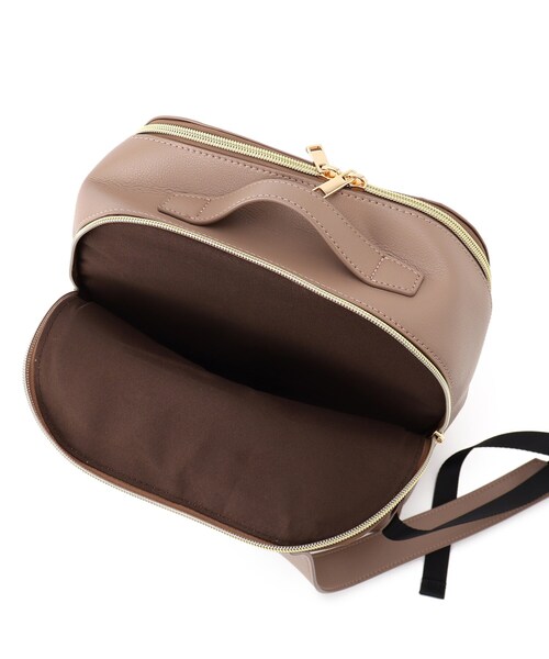 grove（グローブ）の「◆【軽量／A4】フェイクレザー2層リュック（バックパック/リュック・レディース・ブラック/サンドベージュ/ライトグレー/ネイビー系5・00）」の21枚目の写真