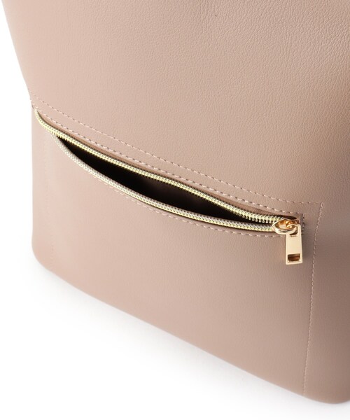 grove（グローブ）の「◆【軽量／A4】フェイクレザー2層リュック（バックパック/リュック・レディース・ブラック/サンドベージュ/ライトグレー/ネイビー系5・00）」の22枚目の写真