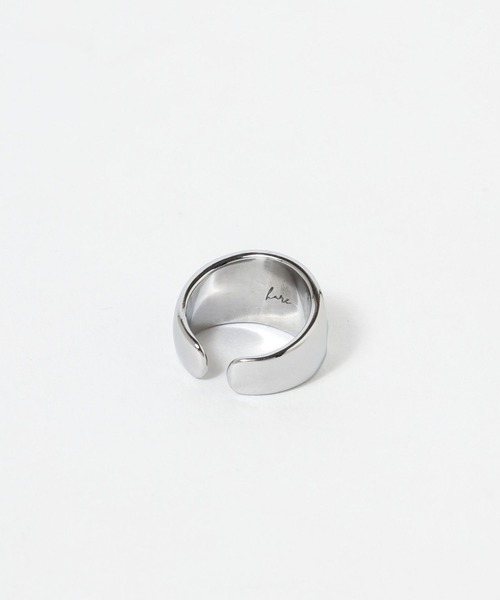 HARE（ハレ）の「ステンレステクスチャーリング(HARE)（リング・メンズ・シルバー・FREE）」の4枚目の写真