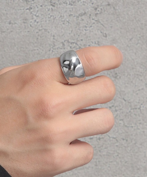 HARE（ハレ）の「ステンレステクスチャーリング(HARE)（リング・メンズ・シルバー・FREE）」の10枚目の写真