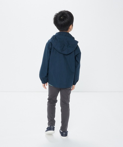 無印良品(ムジルシリョウヒン)の「撥水フードジャケット(キッズ)(その他アウター・キッズ・ネイビー/ベージュ/カーキ/ラベンダー・140/120/130/150/110)」の14枚目の写真