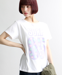 WEGO | WEGO/トロピカルナンバーTシャツ(Tシャツ/カットソー)