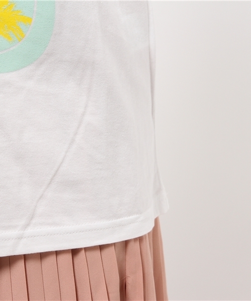 WEGO（ウィゴー）の「WEGO/トロピカルナンバーTシャツ（Tシャツ/カットソー・レディース・ホワイト/ホワイト系その他・FREE）」の10枚目の写真