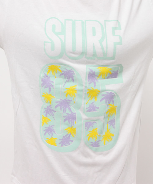 WEGO（ウィゴー）の「WEGO/トロピカルナンバーTシャツ（Tシャツ/カットソー・レディース・ホワイト/ホワイト系その他・FREE）」の11枚目の写真
