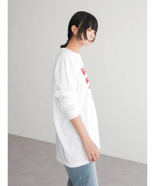 Green Parks(グリーンパークス)の「ROCK Tシャツ(Tシャツ/カットソー・レディース・グレー/オフホワイト・FREE)」の14枚目の写真