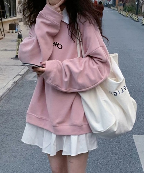 gossip!ロサンゼルス(ゴシップロサンゼルス)の「YUGA シャツワンピース(シャツワンピース・レディース・オフホワイト/ブラック・L/M)」の11枚目の写真