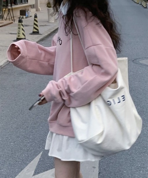 gossip!ロサンゼルス(ゴシップロサンゼルス)の「YUGA シャツワンピース(シャツワンピース・レディース・オフホワイト/ブラック・L/M)」の14枚目の写真