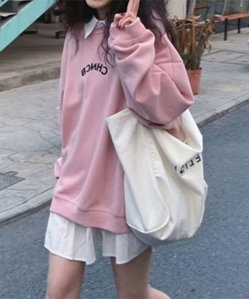 gossip!ロサンゼルス(ゴシップロサンゼルス)の「YUGA シャツワンピース(シャツワンピース・レディース・オフホワイト/ブラック・L/M)」の21枚目の写真