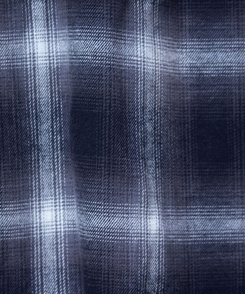 GLOSTER(グロスター)の「【限定展開】【GLOSTER/グロスター】オンブレ チェックシャツ ボタンダウン(シャツ/ブラウス・メンズ・ブラック/イエロー・L/XL/M)」の17枚目の写真