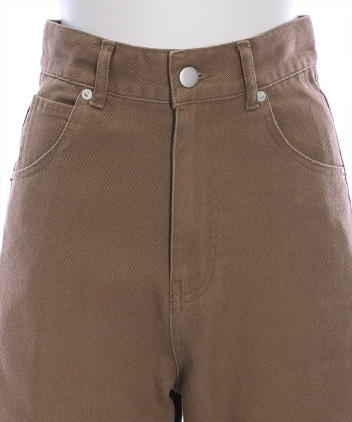 clear（クリア）の「【低身長サイズ有】サイドスリットカラーデニム[ダメージ カラバリ有 骨格ナチュラル]≪2024AW≫（デニムパンツ・レディース・モカ/ピンク/サックスブルー/ライトカーキ/チャコールグレー・M/XS/S）」の18枚目の写真