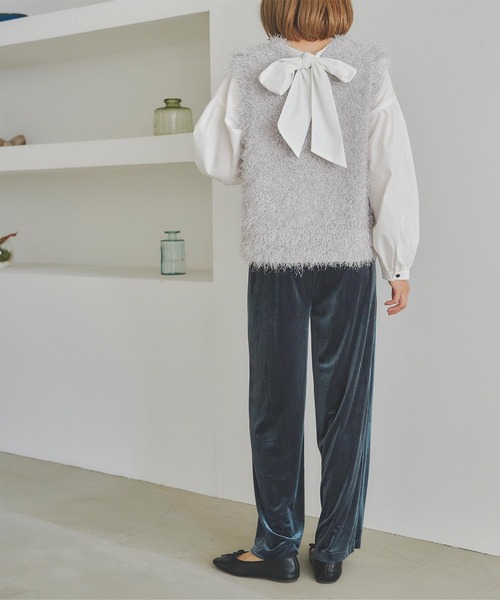 titivate(ティティベイト)の「ベロアイージーパンツ(その他パンツ・レディース・オリーブ/ネイビー/ブラウン・S/M)」の13枚目の写真