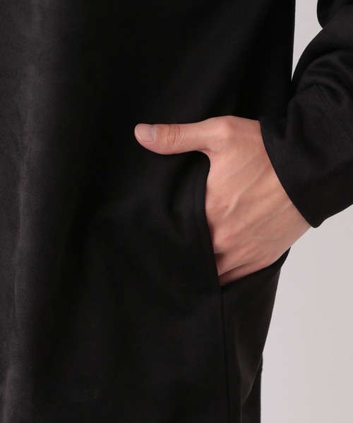 RAGEBLUE（レイジブルー）の「ワンポイント刺繍/カットスウェードクルーネックプルオーバー（スウェット・メンズ・ダークグリーン/ベージュ/ブルー系その他/ブラック/ライトブルー/グリーン/ホワイト/レッド・SMALL/MEDIUM/LARGE）」の22枚目の写真