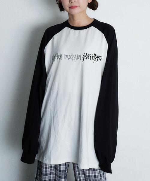 Whinny（ホワイニー）の「Whinny/サンダービリリッティ（Tシャツ/カットソー・レディース・グレー/サックスブルー/ホワイト・FREE）」の19枚目の写真