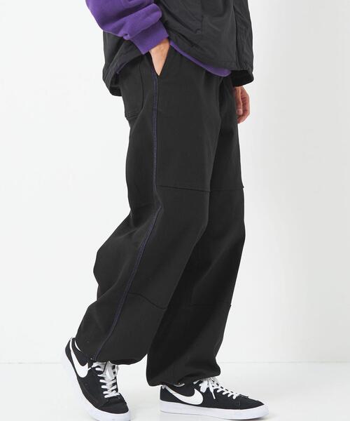 green label relaxing（グリーンレーベルリラクシング）の「Morley カツラギ イージーパンツ（その他パンツ・メンズ・ブラック/ダークグレー/オフホワイト・L/S/M）」の9枚目の写真