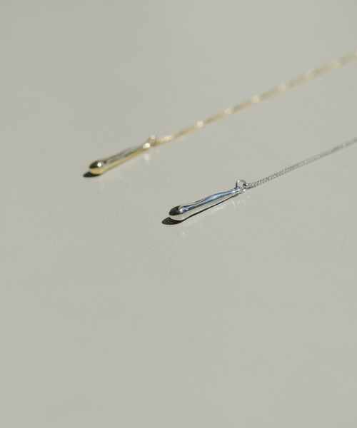 Kastane(カスタネ)の「【fiw.】カーブネックレス(ネックレス・レディース・ゴールド/シルバー・FREE)」の13枚目の写真