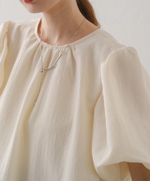 Kastane(カスタネ)の「【fiw.】カーブネックレス(ネックレス・レディース・ゴールド/シルバー・FREE)」の18枚目の写真