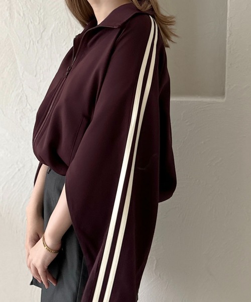 セール】【apres jour clair】袖スリットトラックジャケット【ZOZOTOWN