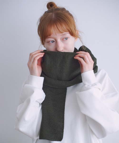 ROTHCO(ロスコ)の「ROTHCO GI WOOL SCARVES / ウール スカーフ(マフラー・メンズ・オリーブ/ブラック・FREE)」の3枚目の写真