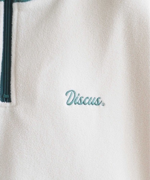 DISCUS ATHLETIC(ディスカス アスレチック)の「【DISUCUS ATHLETIC】フリースハーフジップスウェット(Tシャツ/カットソー・レディース・キャメル/オフホワイト・M)」の18枚目の写真