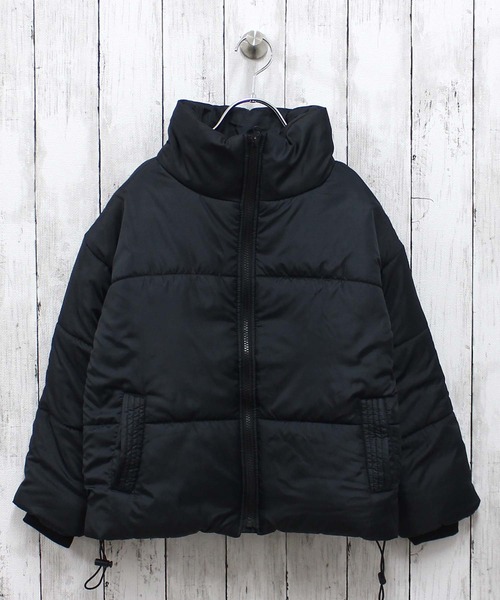 セール】ビッグスタンドカラー中綿ジャケット（ブルゾン）｜ZI-ON