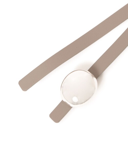 Demi-Luxe BEAMS（デミルクス ビームス）の「A VACATION × Demi-Luxe BEAMS / 別注 ボール ダブルベルト .M（ベルト・レディース・ブラック/ブラウン系その他4・ONE SIZE）」の12枚目の写真