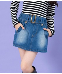 ANAP GｉRL（アナップガール）の「ベルト付きミニスカート（スカート・キッズ）」
