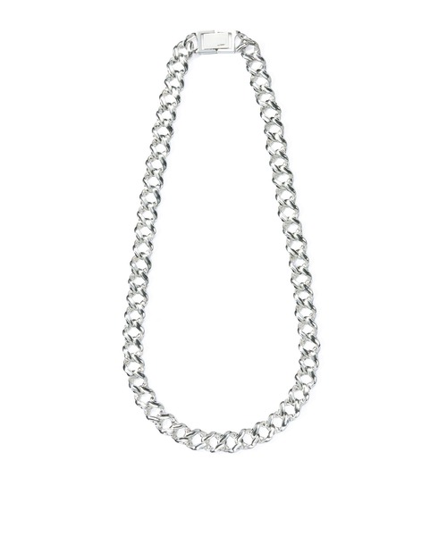 CRIMIE（クライミー）の「LINK CHAIN SKIN SILVER NECKLACE SHORT / チェーン シルバー ネックレス ショート（ネックレス・メンズ・シルバー・ONE SIZE）」の3枚目の写真