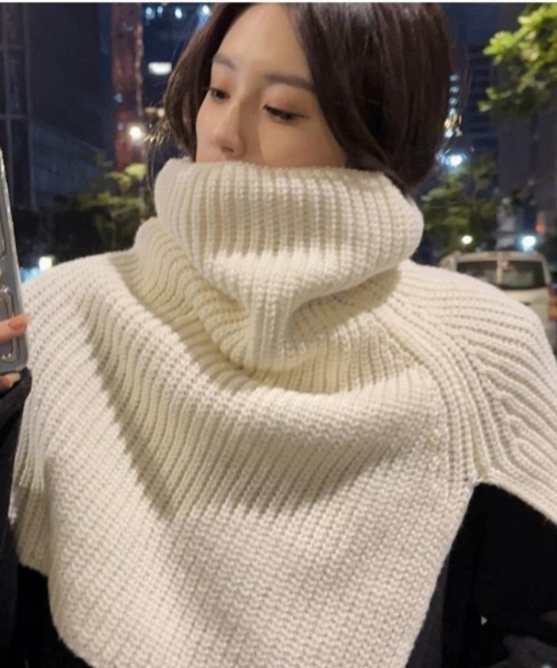 Ritzy（リッツィー）の「ハイネック ニットスヌード（ネックウォーマー