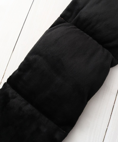 UNIVERSAL OVERALL(ユニバーサルオーバーオール)の「【UNIVERSAL OVERALL/ユニバーサルオーバーオール】タフタ中綿ダウンマフラー/差し込み(マフラー・メンズ・ブラック/ベージュ/ブラウン/ネイビー・FREE)」の12枚目の写真