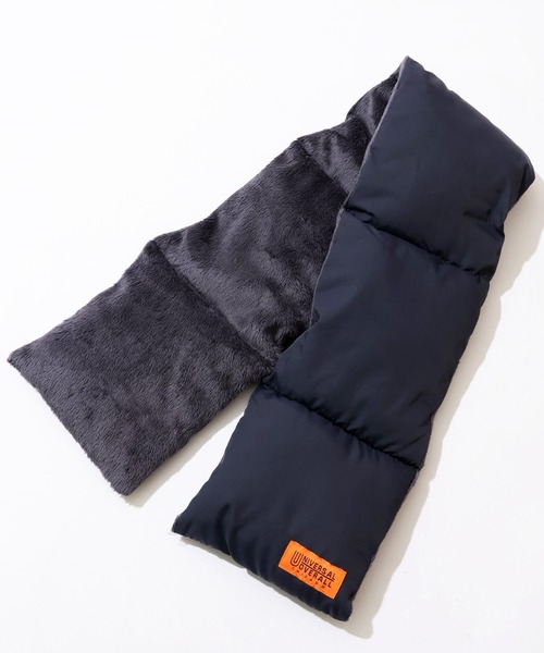 UNIVERSAL OVERALL(ユニバーサルオーバーオール)の「【UNIVERSAL OVERALL/ユニバーサルオーバーオール】タフタ中綿ダウンマフラー/差し込み(マフラー・メンズ・ブラック/ベージュ/ブラウン/ネイビー・FREE)」の22枚目の写真