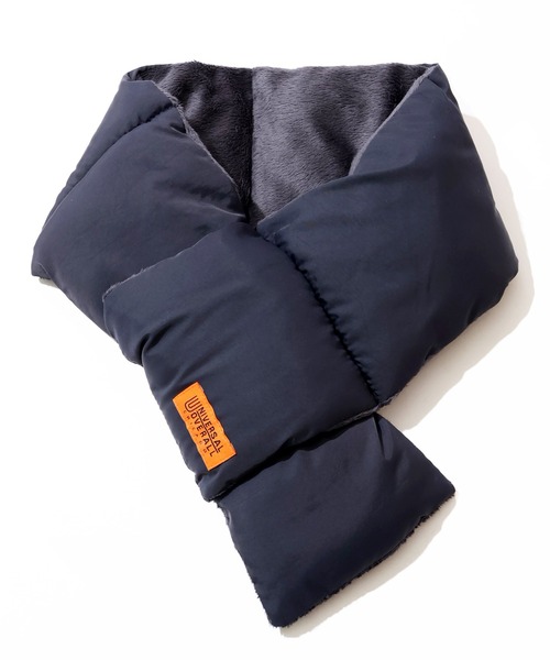 UNIVERSAL OVERALL(ユニバーサルオーバーオール)の「【UNIVERSAL OVERALL/ユニバーサルオーバーオール】タフタ中綿ダウンマフラー/差し込み(マフラー・メンズ・ブラック/ベージュ/ブラウン/ネイビー・FREE)」の18枚目の写真
