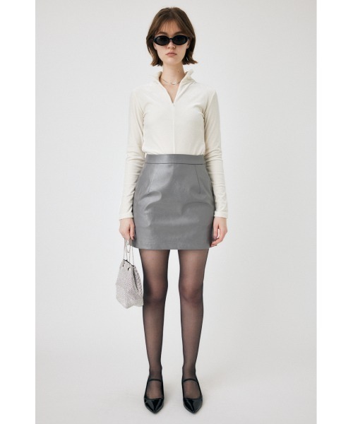 MOUSSY AGED F／LEATHER スカート MOUSSY | ASYMMETRIC HEM LACY スカート (スカート(ミニ