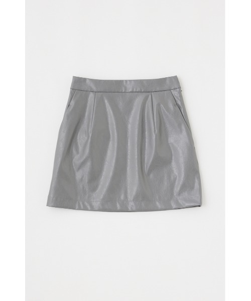 MOUSSY（マウジー）の「F/LEATHER MINI スカート（スカート・レディース・ブラック/グレー・0/1/2）」の19枚目の写真