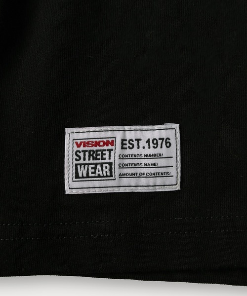 VISION STREET WEAR（ヴィジョンストリートウェア）の「【VISION STREET WEAR/ヴィジョンストリートウェア】ロボットスケーターロンT/ビッグシルエット（Tシャツ/カットソー・メンズ・ホワイト/ブラック・M/L/XL）」の9枚目の写真