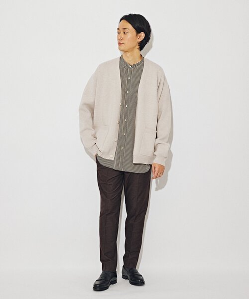 EDIFICE(エディフィス)の「ストレッチ メランジカルゼ テーパード スラックス(スラックス・メンズ・ネイビー/ダークブルー/ブラウン・SMALL/MEDIUM/LARGE/X-LARGE)」の11枚目の写真