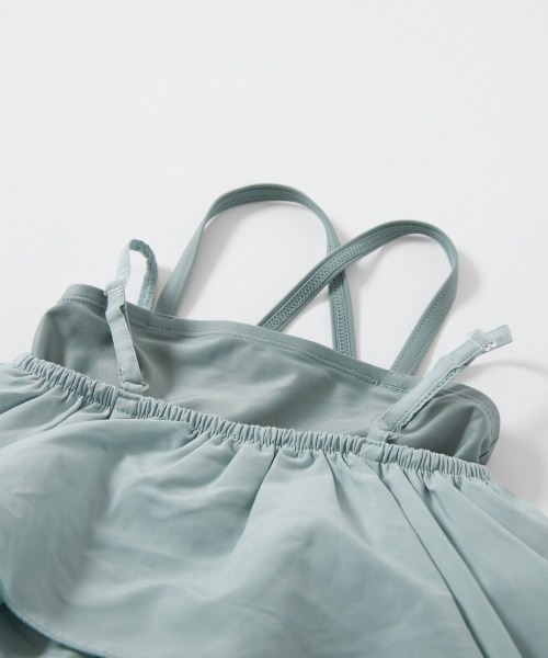 devirock(デビロック)の「UVカット サロペット付き セパレート水着 3Pセット(水着・キッズ・ブラック/ピンク系6/サックスブルー/パープル系1・130cm/140cm/150cm/160cm/100cm/120cm/110cm)」の20枚目の写真