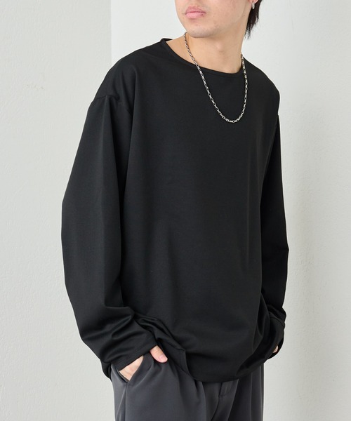 COLONY 2139（コロニートゥーワンスリーナイン）の「リサイクルポンチラウンドヘム長袖（Tシャツ/カットソー・メンズ・ブラック/グリーン/ホワイト・LARGE/MEDIUM）」の11枚目の写真