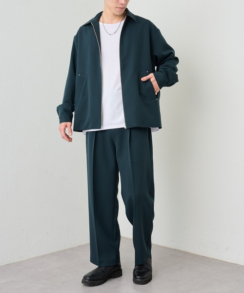 COLONY 2139（コロニートゥーワンスリーナイン）の「リサイクルポンチラウンドヘム長袖（Tシャツ/カットソー・メンズ・ブラック/グリーン/ホワイト・LARGE/MEDIUM）」の16枚目の写真