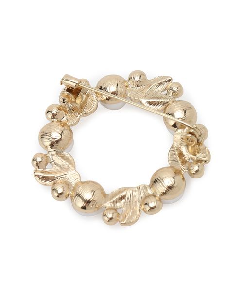 ROPE' PICNIC（ロペピクニック）の「パールブローチ（ブローチ/コサージュ・レディース・ゴールド/キナリ・FREE）」の5枚目の写真