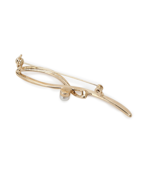 ROPE' PICNIC（ロペピクニック）の「パールブローチ（ブローチ/コサージュ・レディース・ゴールド/キナリ・FREE）」の6枚目の写真